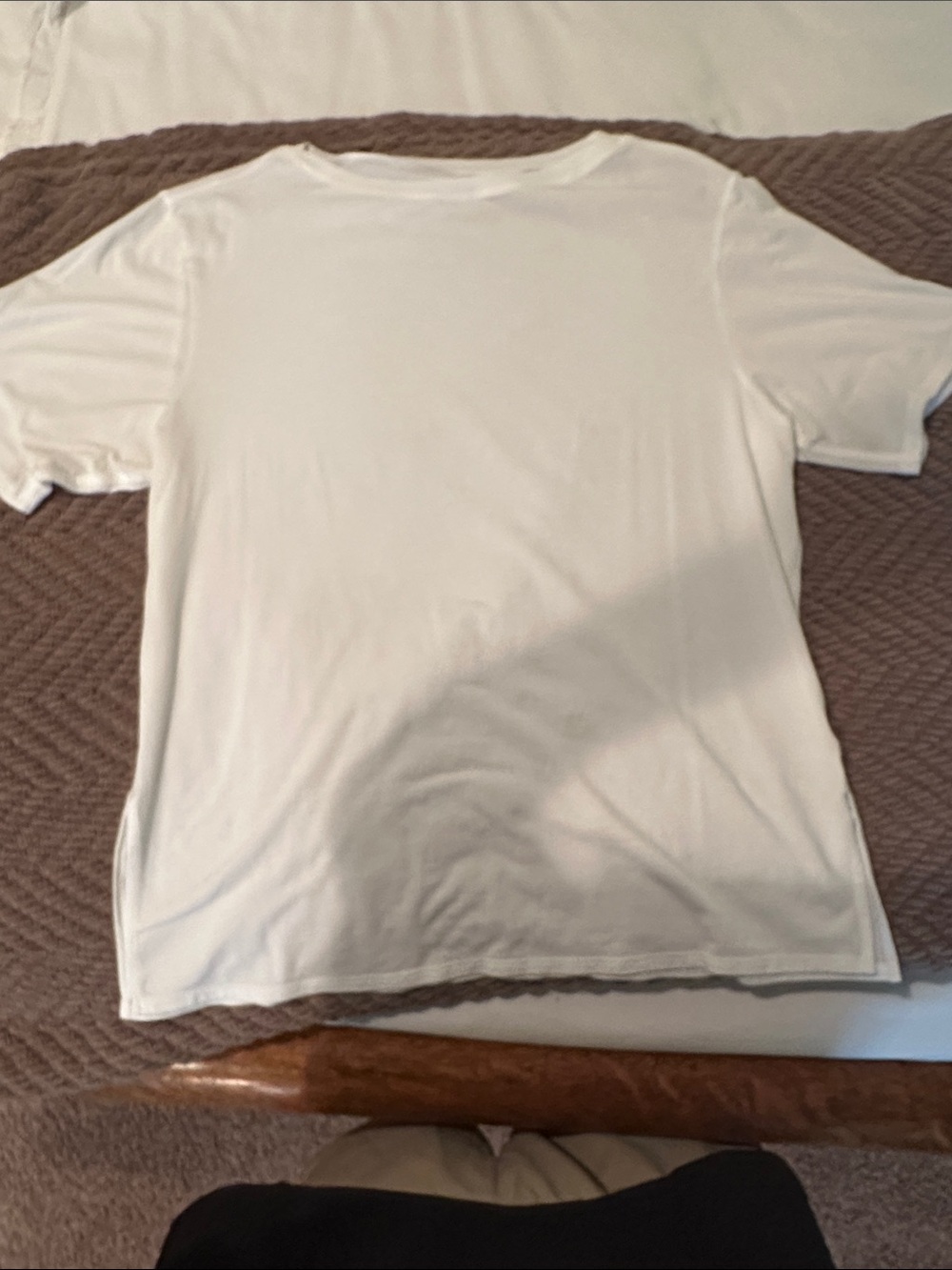 Lululemon Relaxed-Fit Boatneck T-Shirt White- Size 6